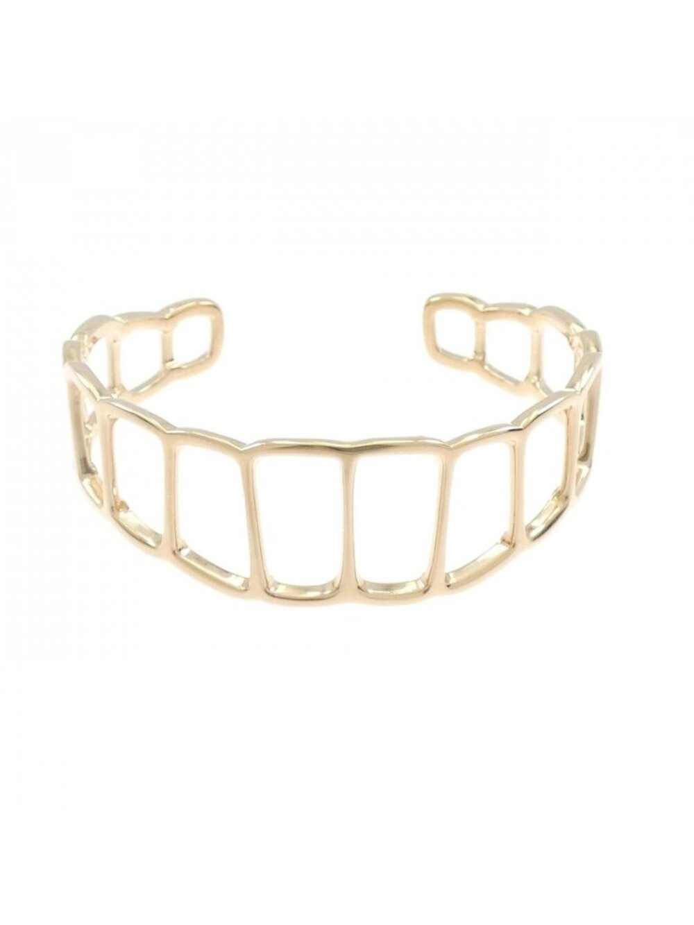 Hermes 750 Pink Gold Bangle Bracelet
